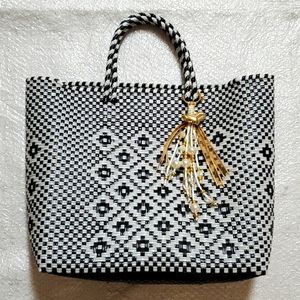 Oaxaca Mexican Handwoven Purse - Recycled Plastic